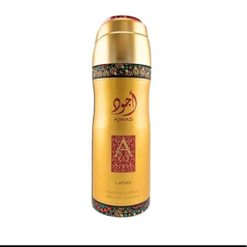 Ajwad Deodorant Body Spray 200 ml– | Unisex Fragrance (200ml) | 100% Authentic from UAE