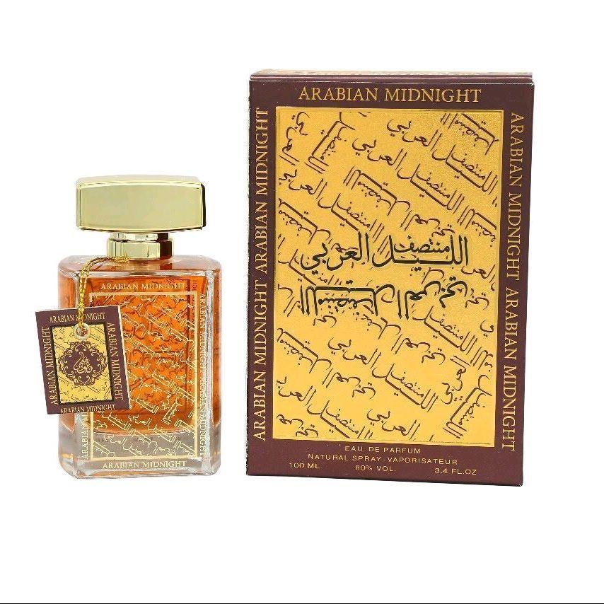 Arabian Midnight Eau de Parfum  100ml  | Unisex Fragrance (100ml) |  Dubai Perfumes